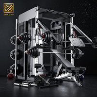 ZY-Commercial Multifonctionnel : Machine Smith, Power Cage, Crossover à câbles, Appareil d'entraînement fonctionnel tout-en-un, Équipement de gym, Vente en gros OEM