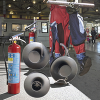 Filtre de protection anti-gaz lacrymogène, spray au poivre et poudres toxiques DIN 40 mm pour contrôle des émeutes