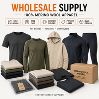 Sweat à capuche pour homme en 97 % laine mérinos 17,5 microns 180 g/m² nid d'abeille, couche de base extérieure, OEM
