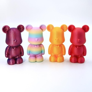 Juguetes al por mayor: Conejos, osos y dinosaurios giratorios de punto, impresos en 3D con diseño de espiral, OEM, regalo para aliviar el estrés infantil, personajes de Frozen - Product Image 3