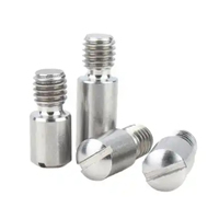 Boulons d'épaules à fente en acier inoxydable, SS304 SS316 SS316L SS410 SUS A2 asm A4 ASTM A2-70 A4-80 INOX DIN927