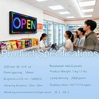 Programlanabilir LED Tabela Açık Hava Dijital İşaretleri İşletmeler İçin Kayan Elektronik Mesaj Panosu Wifi Kontrollü Ekran Paneli