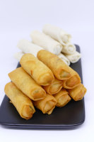 Rollos de Primavera de verduras refrigeradas de alimentos congelados personalizados de calidad garantizada con precio barato