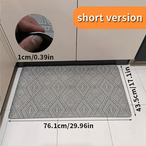 Tapis de cuisine modernes imperméables et antidérapants en mousse PVC confortable anti-fatigue pour sols de cuisine et de buanderie - Product Image 4