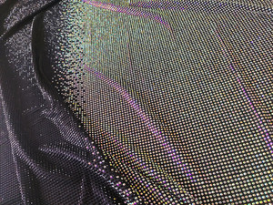 SS10 Crystal AB Cristal noir avec robe en tissu noir Cristaux de tissu à coudre en <span class=keywords><strong>strass</strong></span> - Product Image 4