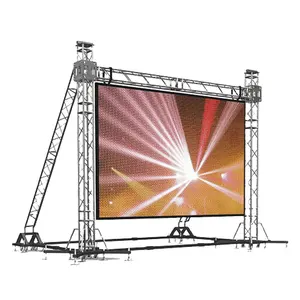 Aluminio f44 levou palco truss luz fornecedores aluminio 100 mm pesados manivela stand para treliça