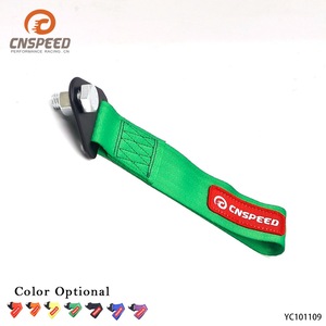 Correas de remolque CNSPEED, gancho con anillo en D de poliéster, cuerda de remolque universal para carreras de coches YC101109 - Product Image 2