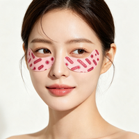 Patchs hydratants légers pour les yeux en sachet individuel, design personnalisé, fournitures de beauté pour hôtel et voyage, masque pour les yeux en hydrogel