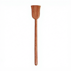 Ensemble d'ustensiles de cuisine en bois d'acacia, 5 pièces, cuillères de cuisine en bois, spatule, louche, spatule à retourner, cuillère de service, résistant à la chaleur - Product Image 3