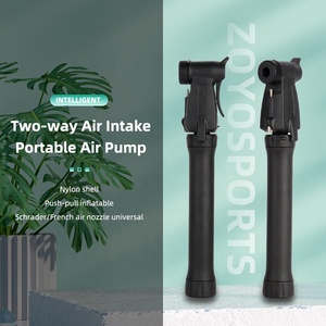 חדש עיצוב דו כיוונית צריכת אוויר נייד אוויר משאבת מתאים Presta ורדר-חכם שסתום באיכות גבוהה ניילון מיני אופניים משאבת - Product Image 2