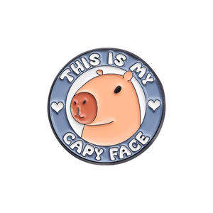 RTS Pins metalicos หมุดเคลือบรูปสัตว์การ์ตูนออกแบบได้ตามต้องการเข็มกลัดสล็อตน่ารักมีปกเสื้อเป็นของขวัญสำหรับเพื่อนๆของเด็กๆ - Product Image 6