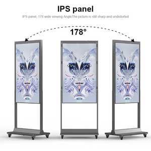 Màn hình treo hai mặt 43-65 inch 3000nits độ sáng cao Màn hình IPS độ sáng tự động quảng cáo <span class=keywords><strong>LCD</strong></span> công nghiệp - Product Image 5