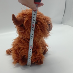¡Oferta! Peluche de Vaca Highland, Animal de Peluche, Tope de Puerta con Forma de Vaca para Decoración del Hogar - Product Image 5
