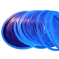 Fibre optique LED linéaire flexible PMMA Star à éclairage latéral avec diamètre de 1,0 mm