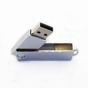 Nuevo Usb 3,0 Rotación USB Flash Drive <span class=keywords><strong>H2testw</strong></span> Acero inoxidable giratorio USB Pen Drive 4GB - Product Image 5