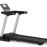 Tapis roulant pliable intelligent de remplissage de liquide électrique pliable dynamique pour personnes âgées avec 250kg Commercial 2024 nouveau tapis roulant de conception