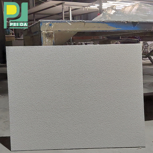 Plaques de <span class=keywords><strong>plafond</strong></span> modernes en fibres minérales acoustiques pour <span class=keywords><strong>suspension</strong></span> de bureau avec design micro-perforé et contrôle du son - Product Image 6