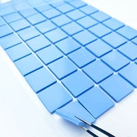 Coussin thermique en silicone haute résistance à la température, conductivité thermique, découpe sur mesure, certifié RoHS, vente en gros d'usine, CPU GPU K-Jeda