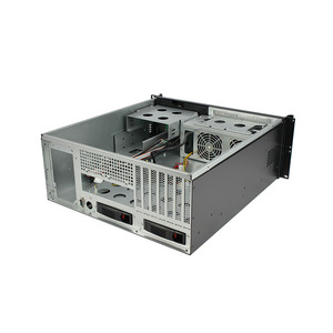 4U 2PCS Hot Swap Bays Rackmount Server case With 8.9&quot; LCD Touch Screen ATX Industrial <strong>Computer</strong> Chassis - Product Image 6