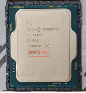 Nouveau processeur de bureau Core i3 14100 LGA 1700, cache L3 de 12 Mo, technologie de virtualisation 64 bits, processus 10 nm, processeur 4 cœurs - Product Image 5