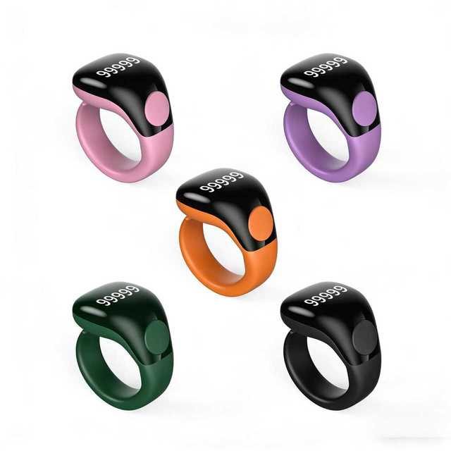 IFAYRID 2026 Factory New Release Prayer Muslim Zikr Ring IP67 Ring IFAYID Counter Tasbih Smart Ring App Reminder RING