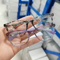 Monture optique en acétate solide de style étudiant, promotion haut de gamme, durable, légère, tendance, grande monture, usage quotidien