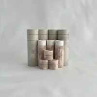 Vente en gros 100% Biodégradable Prix d'usine Récipient cosmétique personnalisé Tube de papier sans plastique Tubes de papier de baume à lèvres déodorant