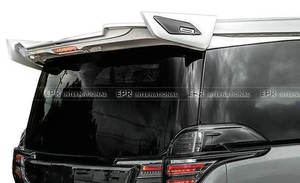 Fiber Glass Material for TOYOTA 2015 onwards Alphard Vellfire 30 series AH30 ROW Type <b>rear</b> <b>spoiler</b> - Product Image 1