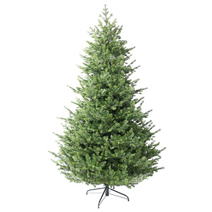 Ornements d'arbre de Noël en <span class=keywords><strong>sapin</strong></span> naturel simulé de style européen avec lumières bicolores à LED - Product Image 1