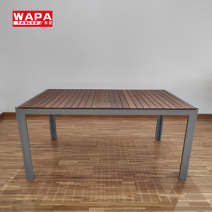 156x80cm Alumbre. Mesa de comedor grande de madera para jardín - Product Image 2