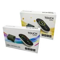 Contrôleur RVB sans fil tactile 433MHz RF 20m Télécommande 576W Smart RGBW LED Strip Dimmer 4 canaux
