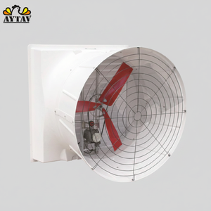 Ventilateur mural AYTAV en plastique conique avec pales en acier 140x140cm pour usage agricole 220V/380V Garantie 1 an Support en ligne - Product Image 2