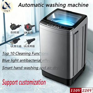 Lave-linge à chargement par le haut entièrement automatique, grande capacité pour usage domestique, lavage et séchage tout-en-un - Product Image 2