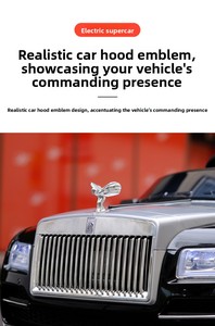 123cm Luxury Rolls-Royce Electric 4EVA Wheel Ride on Drive Leather Seat Remote Control Car Kids Baby 12V Car <strong>Toy</strong> <strong>Vehicle</strong> - Product Image 5