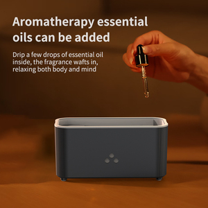 Bán Buôn <span class=keywords><strong>Mini</strong></span> Ngọn Lửa Tinh Dầu Khuếch Tán Nhà <span class=keywords><strong>Mini</strong></span> Thông Minh Máy Tính Để Bàn Yên Tĩnh 7-Màu Bầu Không Khí Mô Phỏng Ngọn Lửa Thông Minh Độ Ẩm - Product Image 5