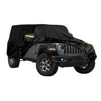 Accessoires de voiture résistants aux intempéries, imperméables et anti-poussière, housse de voiture épaisse en polyester 210T pour une utilisation en extérieur et une protection de luxe