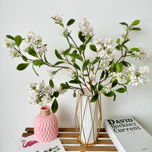 Flores Artificiales de Murraya Paniculata de 79 cm, Blancas, Amarillas, Rosa Claro, Tela de Mimbre, Accesorios de Fotografía, Decoración del Hogar - Product Image 3