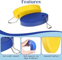 Porte-clés flottant en mousse avec logo personnalisé Porte-clés bateau flottant Porte-clés planche de surf étanche pour kayak voile natation