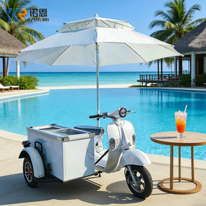 Triciclo Eléctrico de Carga con Congelador, Carrito de Helados <span class=keywords><strong>Móvil</strong></span>, Triciclo Eléctrico para Entrega de Alimentos y Venta Ambulante - Product Image 3