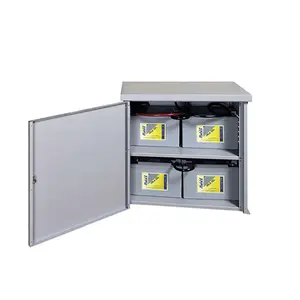 electricity meter outdoor enclosures 12v battery test cabinet box