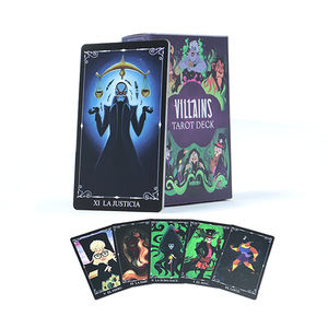 Cartas de <span class=keywords><strong>Tarot</strong></span> de diseño original personalizadas a todo color en cualquier tamaño, baraja de cartas de <span class=keywords><strong>Tarot</strong></span> de estilo psíquico con guía - Product Image 4