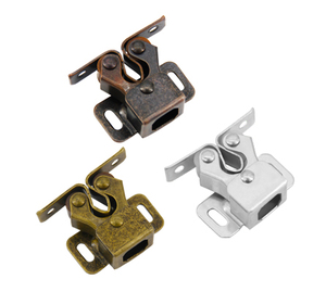 TOPCENT ตู้ Closet ประตูแม่เหล็กคู่เดี่ยว Roller ฤดูใบไม้ผลิจับ - Product Image 1