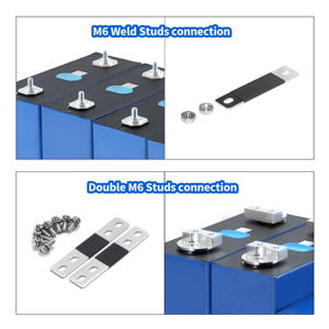 EVE LF280K Lifepo4 Batterie zelle 280Ah 8000 Zyklus <span class=keywords><strong>3</strong></span>,<span class=keywords><strong>2</strong></span> V Wiederauf ladbare Batterie Energie speicher Lifepo4 280ah Zelle mit doppeltem M6 Bolzen - Product Image 3