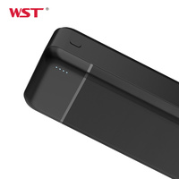Batterie externe WST 30000 mAh, chargeur mobile certifié RoHS, grande capacité 30000 mAh, Guangzhou