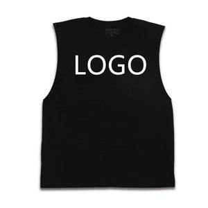 เสื้อยืดผู้ชายแบบสั่งทำขายส่ง แขนสั้น สไตล์ลำลอง ใส่สบายสำหรับฤดูร้อน เสื้อยืดแขนกุด - Product Image 2