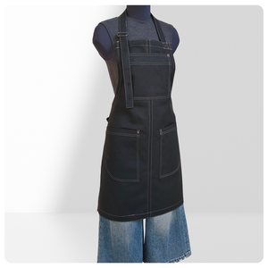 Delantal de Lona Moderno con Logotipo Personalizado, Delantal de Cintura Resistente a las Manchas para Chefs, Camareros y Floristas - Product Image 4