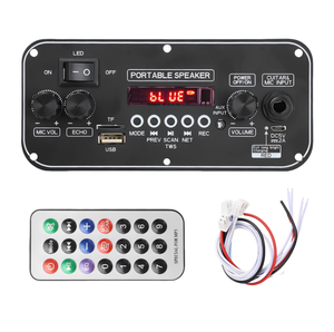 DC3.7-5V Lossless Car MP3 para <span class=keywords><strong>Bluetooth</strong></span> Decoding Board com 2*10W Portable Speaker Amplificador de Potência Módulos Eletrônicos e Kits - Product Image 2