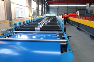 Máquina de moldagem de rolos para telhados trapezoidais tipo costela Ibr/Pbr/AG/R caixa perfil Trimdek Spandek telha painel - Product Image 5