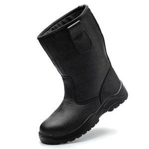 GUYISA-<span class=keywords><strong>botas</strong></span> de seguridad para el <span class=keywords><strong>trabajo</strong></span> para hombre, <span class=keywords><strong>botas</strong></span> impermeables de cuero de vaca, de fábrica - Product Image 5
