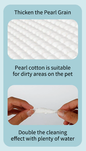 Toallitas Húmedas para Mascotas <span class=keywords><strong>de</strong></span> Marca Privada, Hipoalergénicas, para Perros y Gatos, para Limpiar Patas, Trasero y Cuerpo - Product Image 3